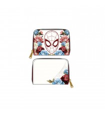 Portefeuille Marvel - Spiderman Floral