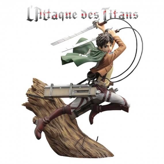 Figurine Attaque Des Titans - Eren Yeager Renewal Package ARTFX 26cm
