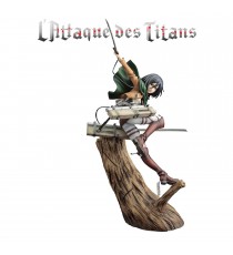 Figurine Attaque Des Titans - Mikasa Ackerman Renewal Package ARTFX 26cm