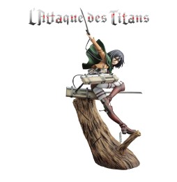 Figurine Attaque Des Titans - Mikasa Ackerman Renewal Package ARTFX 26cm