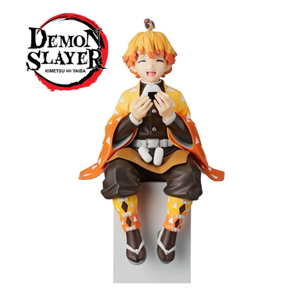 Figurine Demon Slayer Kimetsu No Yaiba - Zenitsu Agatsuma Perching 15cm