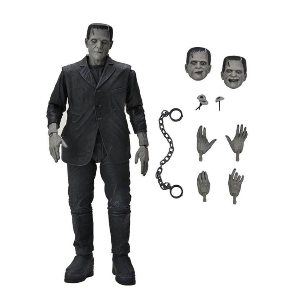 Figurine Horror - Ultimate Monster Frankenstein B&W 18cm