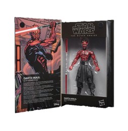 Figurine Star Wars - Dark Maul Black Series 50th Anniv 15cm