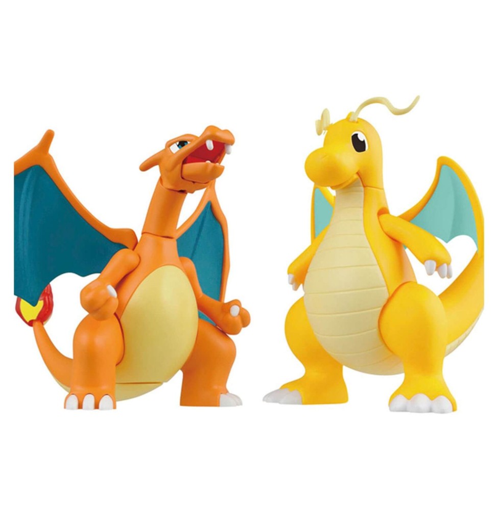 Maquette Pokemon - 43 Dracaufeu VS Dracolosse Pokepla