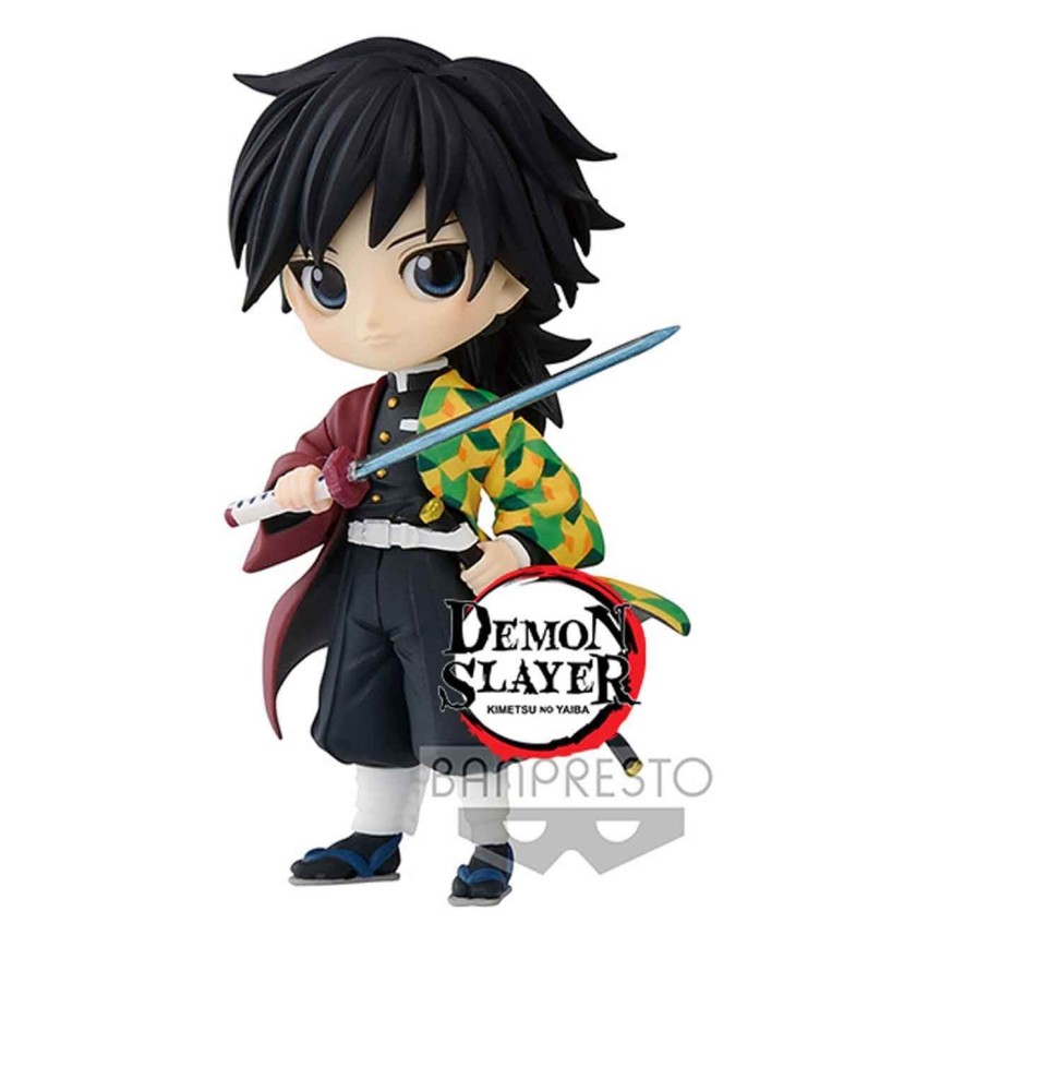 Figurine Demon Slayer Kimetsu No Yaiba - Giyu Tomioka Vol3 Q Posket 7cm