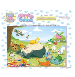 Puzzle Pokemon - Relaxing Time 108 Pcs