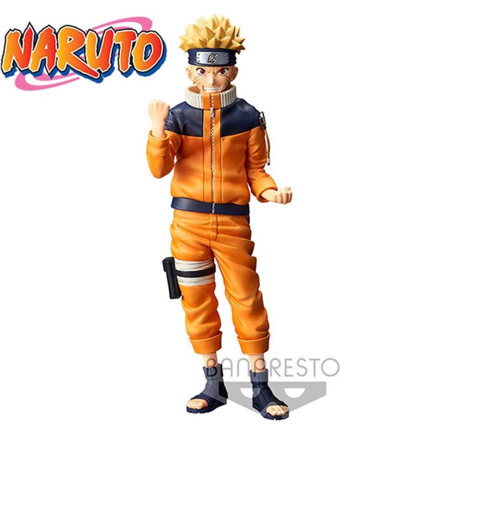 Figurine Naruto - Uzumaki Naruto Grandista Nero 23cm