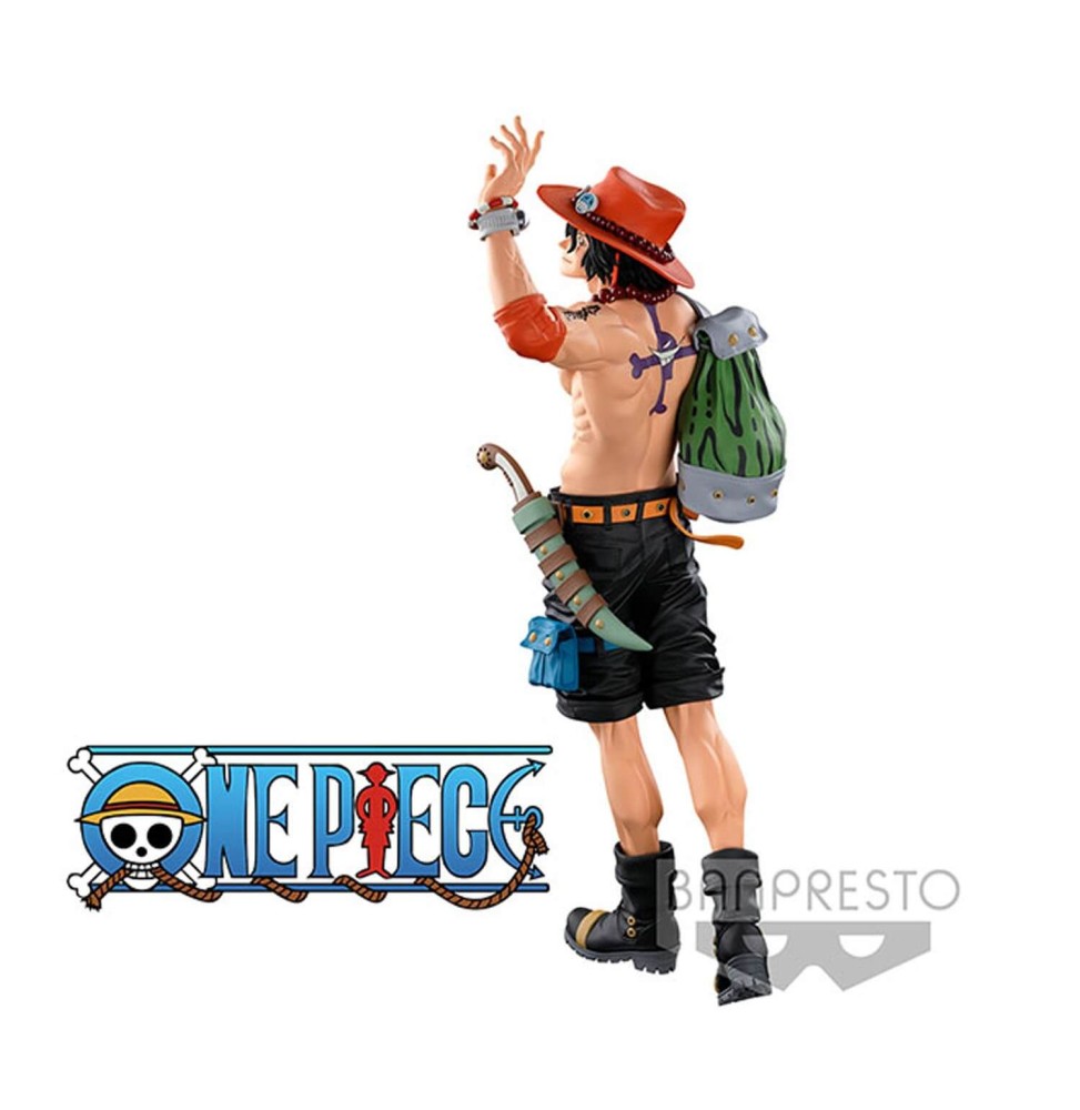 Figurine One Piece - Portgas.D.Ace Super Master Stars Piece Original 30cm