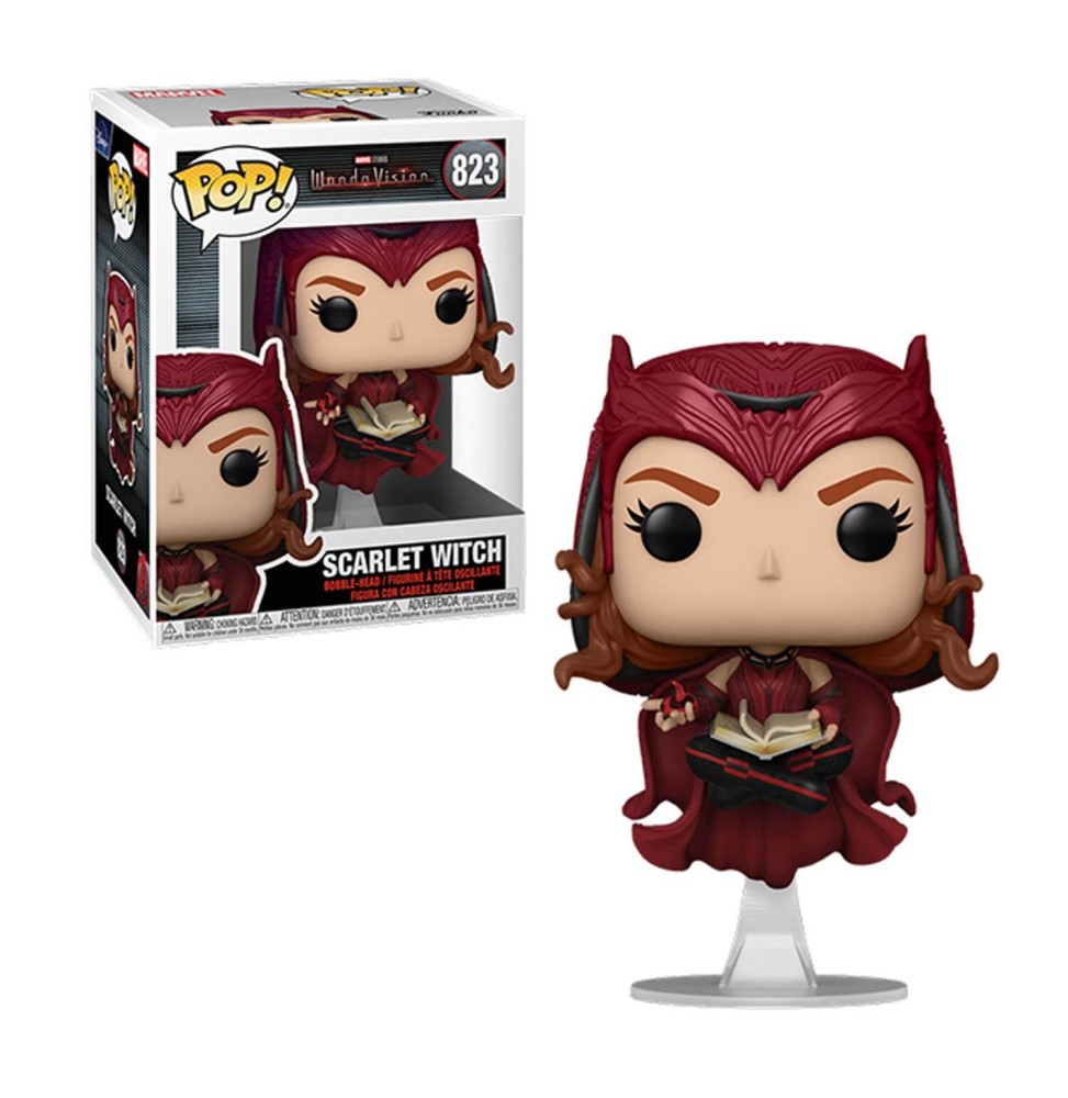 Figurine Marvel Wandavision - Scarlet Witch Levitating Pop 10cm