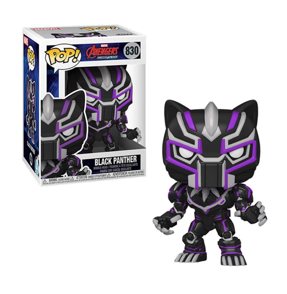 Figurine Marvel - Mech Black Panther Pop 10cm