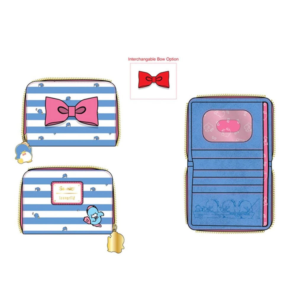 Portefeuille Sanrio - Tuxedo Sam Striped