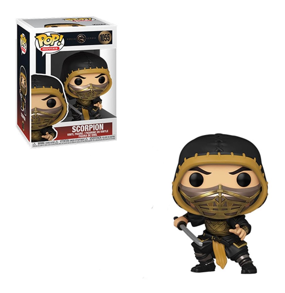 Figurine Mortal Kombat Movie - Scorpion Pop 10cm