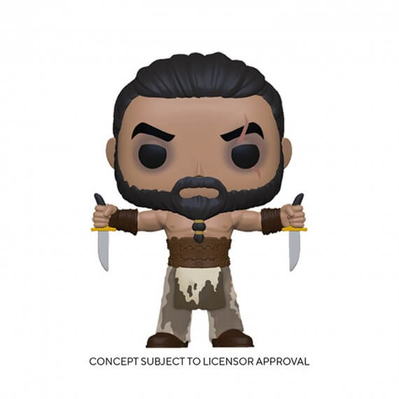 Figurine Game Of Thrones - Khal Drogo With Daggers Pop 10cm