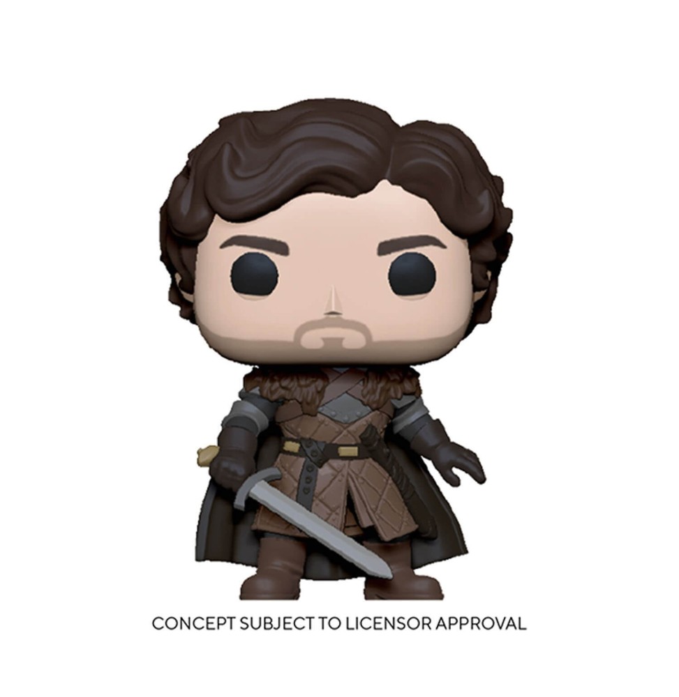 Figurine Game Of Thrones - Rob Stark With Sword Pop 10cm