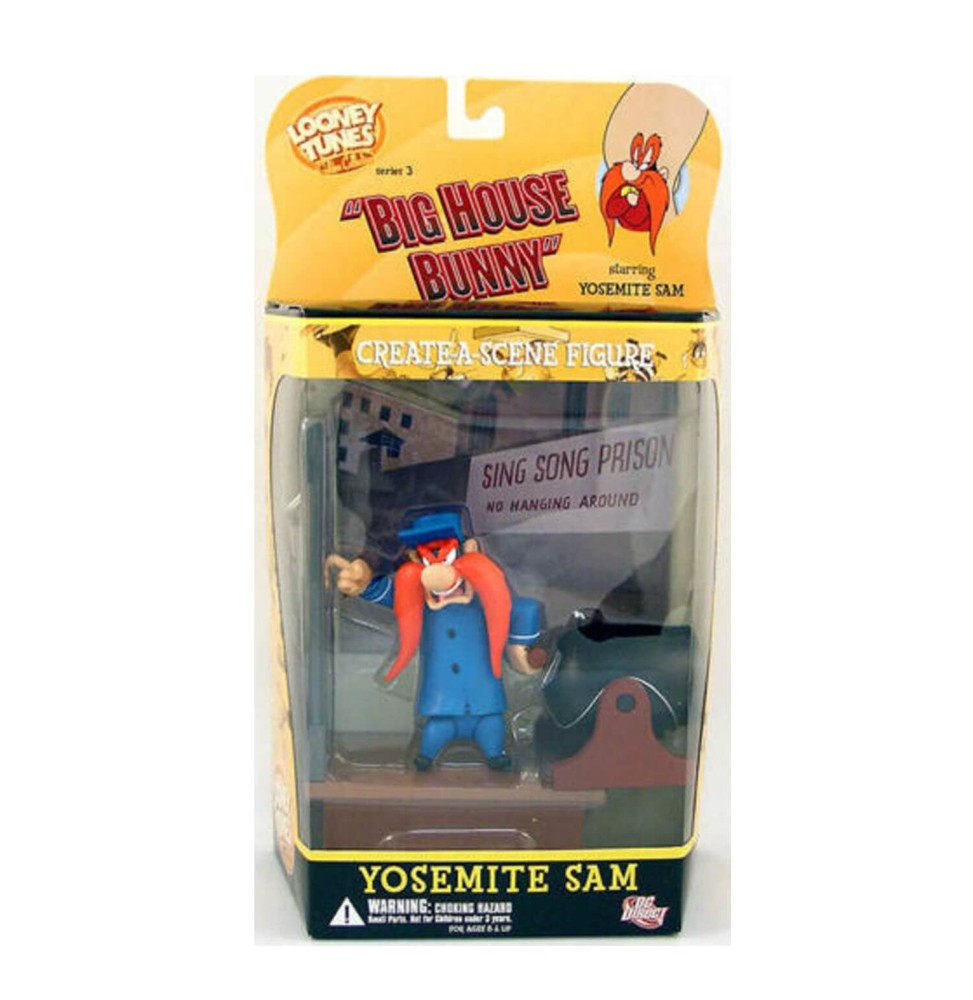 Figurines Looney Tunes Série 3 - Yosemite Sam from Big House Bunny 15cm