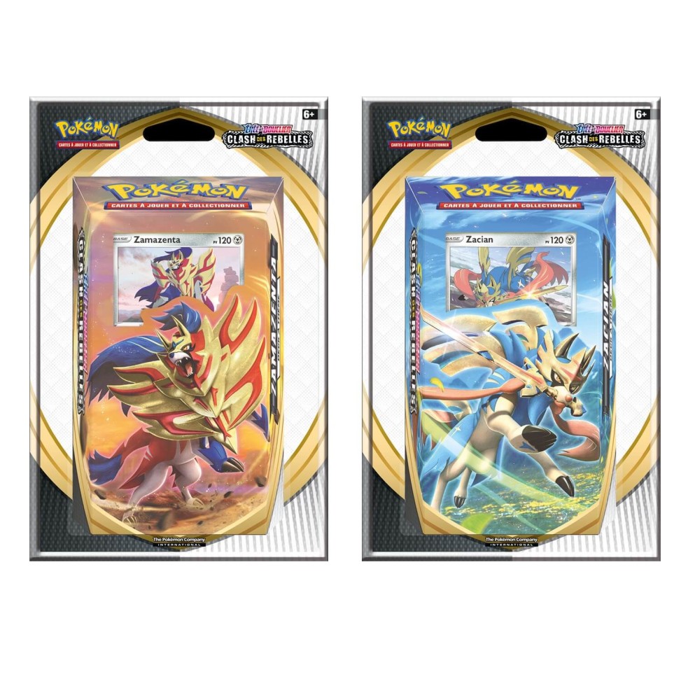 Pokemon - Starter Blister Epée Bouclier Clash Des Rebelles - Modele Aleatoire