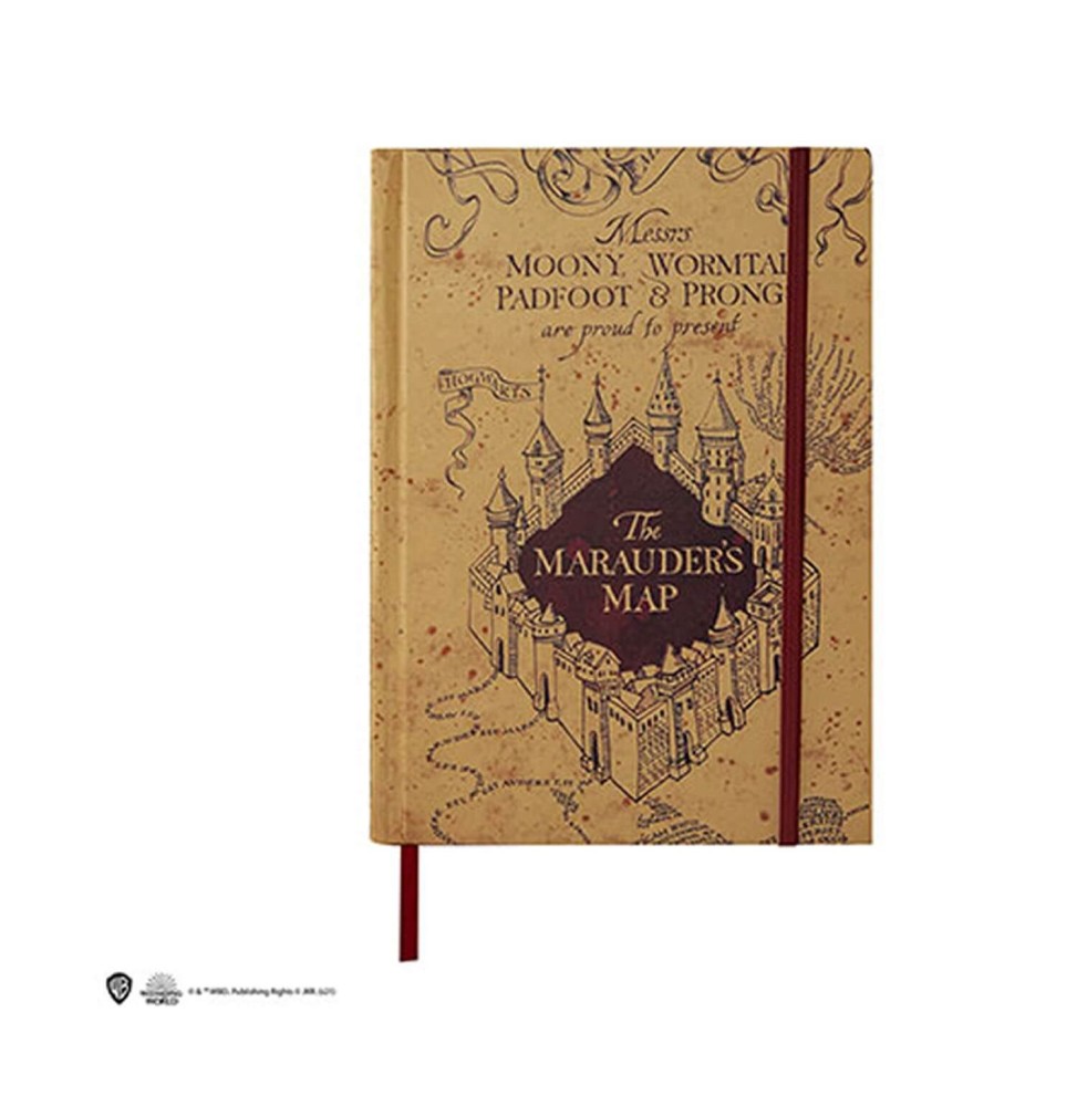 Carnet Harry Potter Carte Du Maraudeur