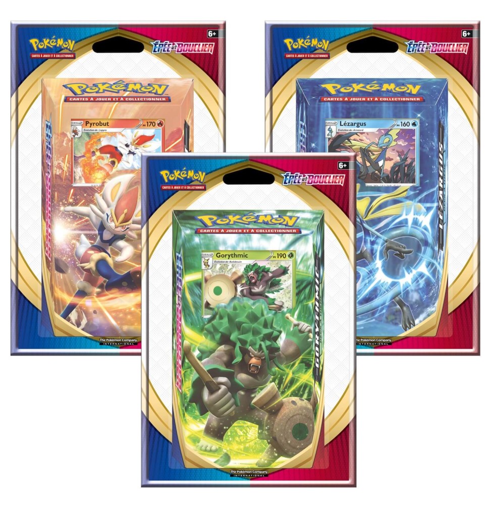 Booster Blister Pokémon Mon Epée et Bouclier 8 - Carte à