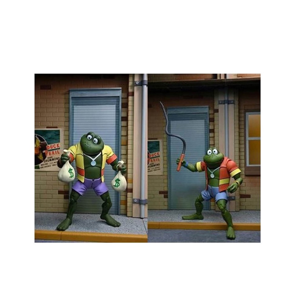 Figurine TMNT Tortues Ninja Cartoon - 2-Pack Ranas Napoleon & Atilla 18cm