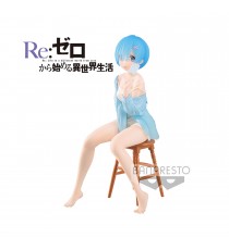 Figurine Re Zero Starting Life In Another World - Relax Time Rem 20cm