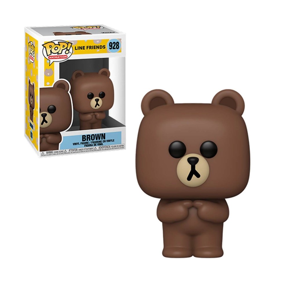 Figurine Line Friends - Brown Pop 10cm