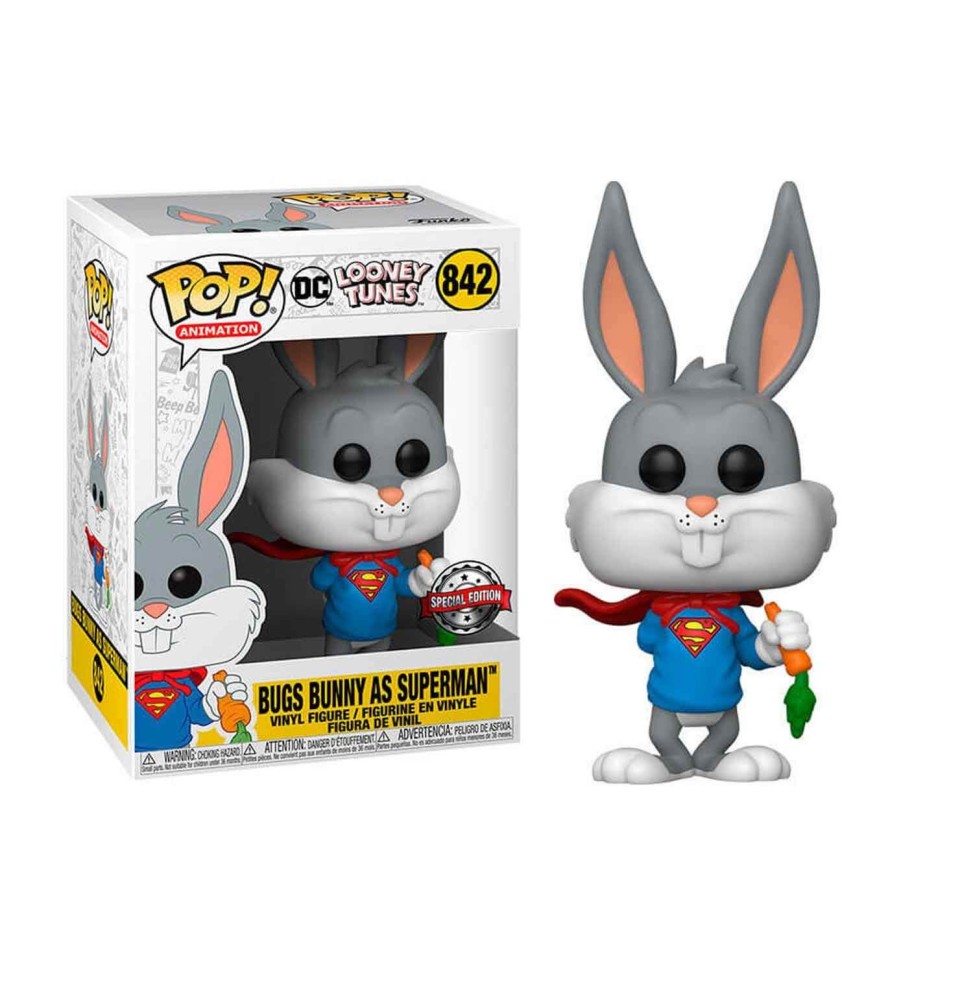 Figurine Looney Toons 80Th Anniv - Super Bugs Pop 10cm