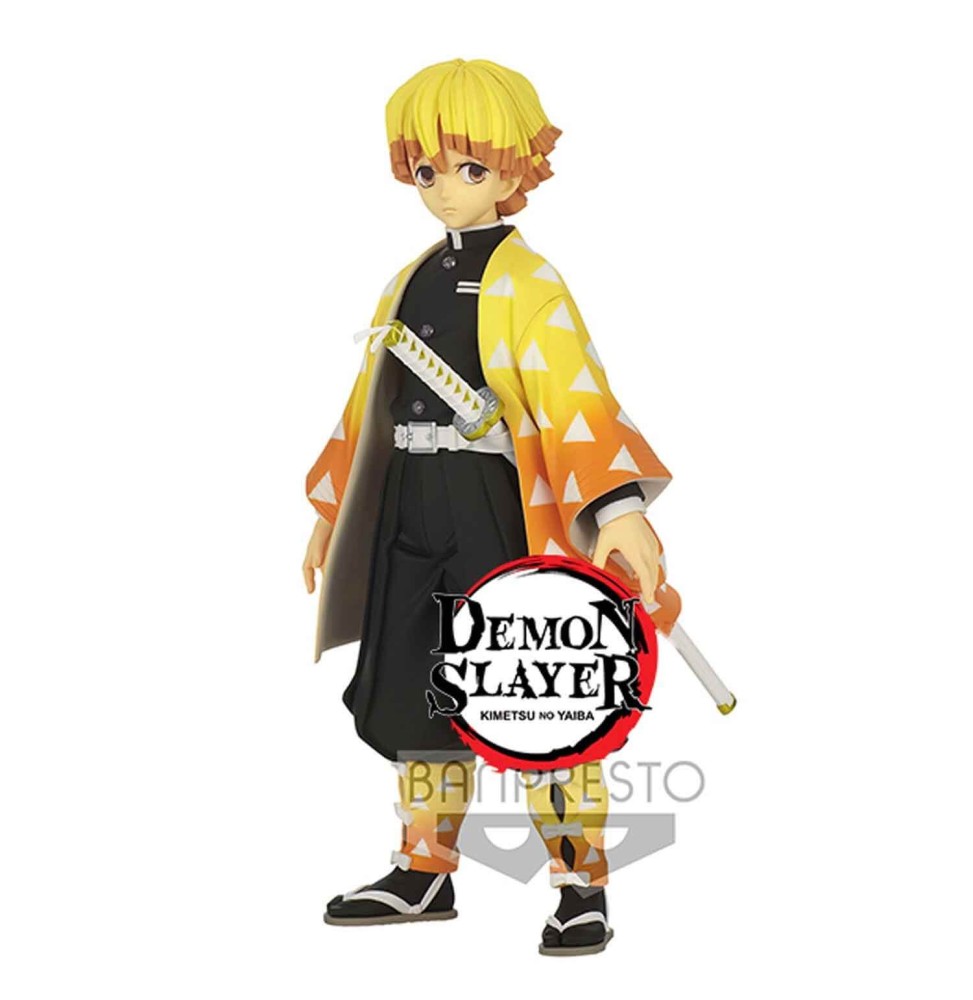 Figurine Demon Slayer Kimetsu No Yaiba - Zenitsu Agatsuma Grandista 24cm