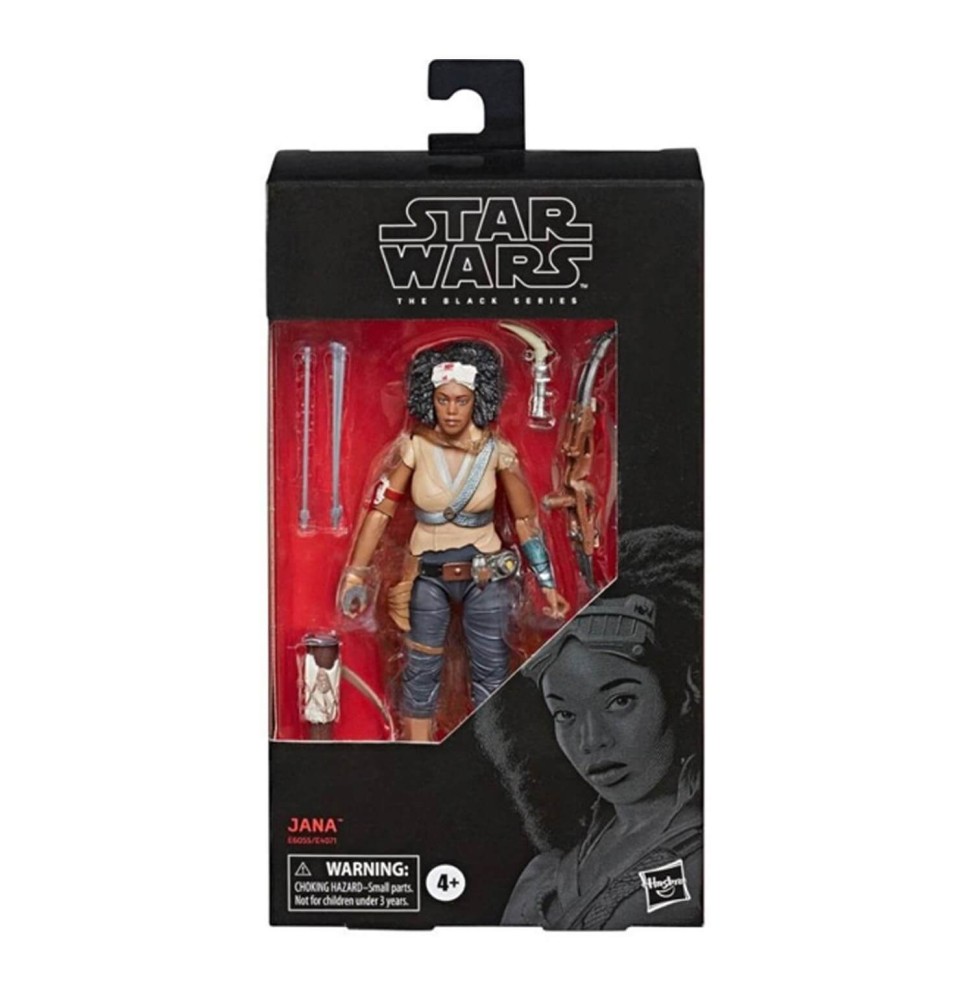 Figurine Star Wars - Jana Black Series 15cm