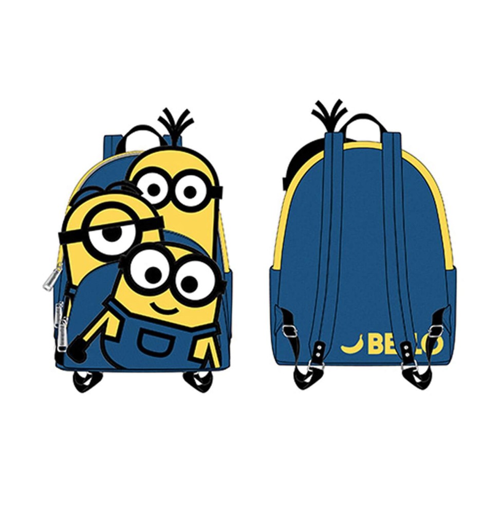 Mini Sac A Dos Minions - Triple Minion Bello