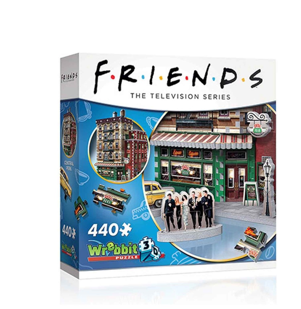 Puzzle 3D Friends - Central Perk 440 Pièces