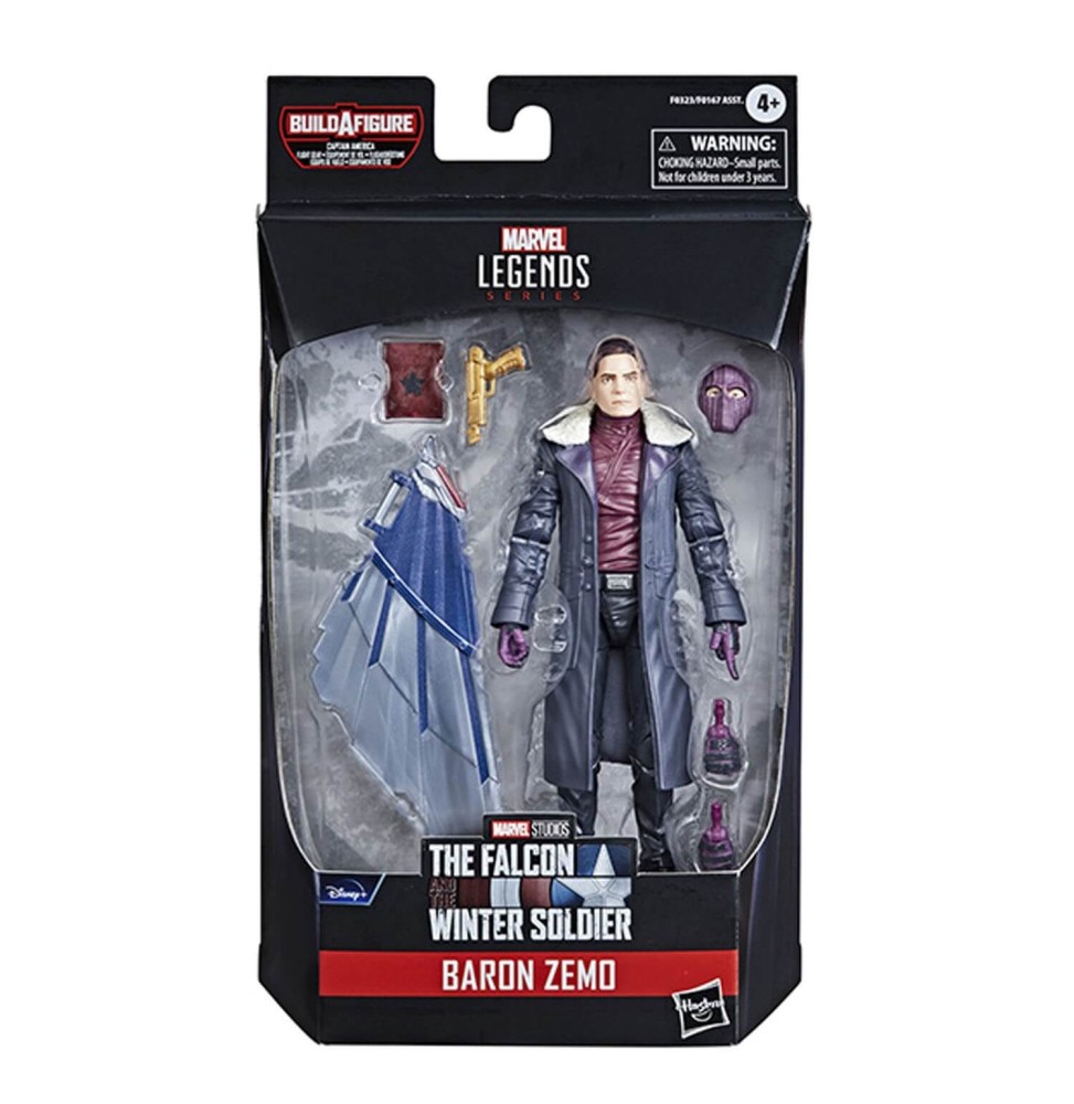 Figurine Marvel Legends Falcon & Winter Soldier - Baron Zemo 15cm