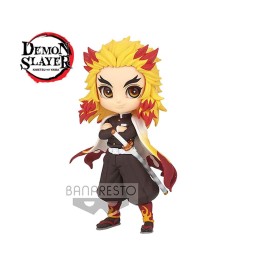 Figurine Demon Slayer Kimetsu No Yaiba - Kyojuro Rengoku Vol 5 Q Posket 7cm