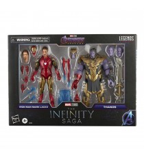 Figurine Marvel Legends Endgame - 2 Pack Iron Man Mark 85 Vs Thanos 15cm