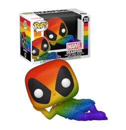 Figurine Marvel Pride - Deadpool Rainbow Pop 10cm