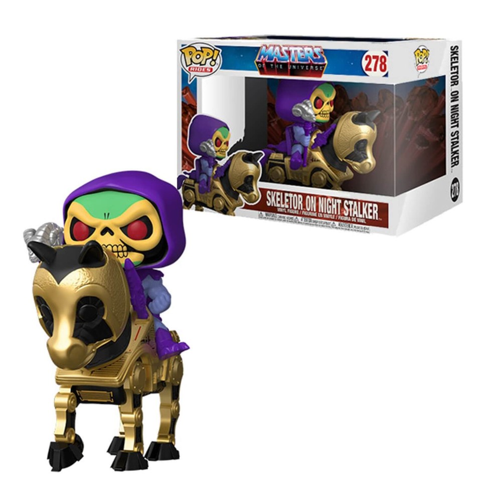 Figurine Master Of The Universe - Skeletor Night Stalker Pop Rides 15cm