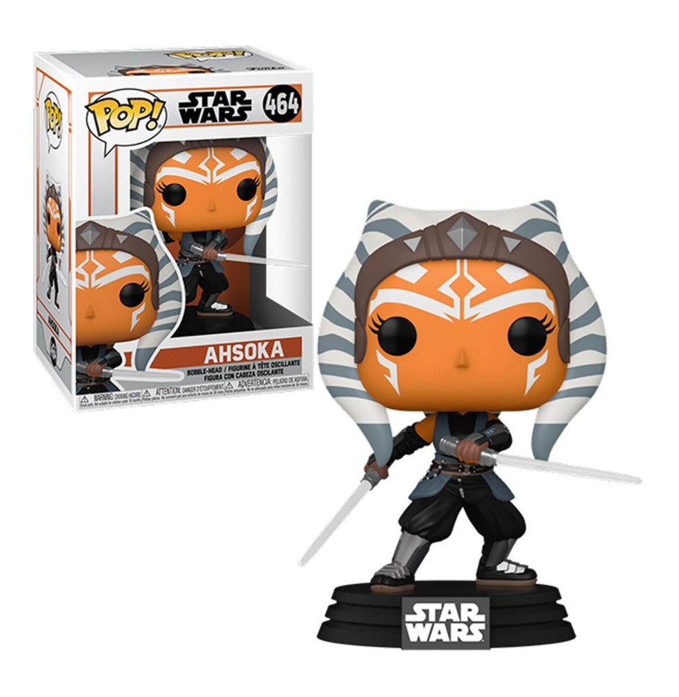 Figurine Star Wars Mandalorian - Ahsoka W/ Sabers Pop 10cm