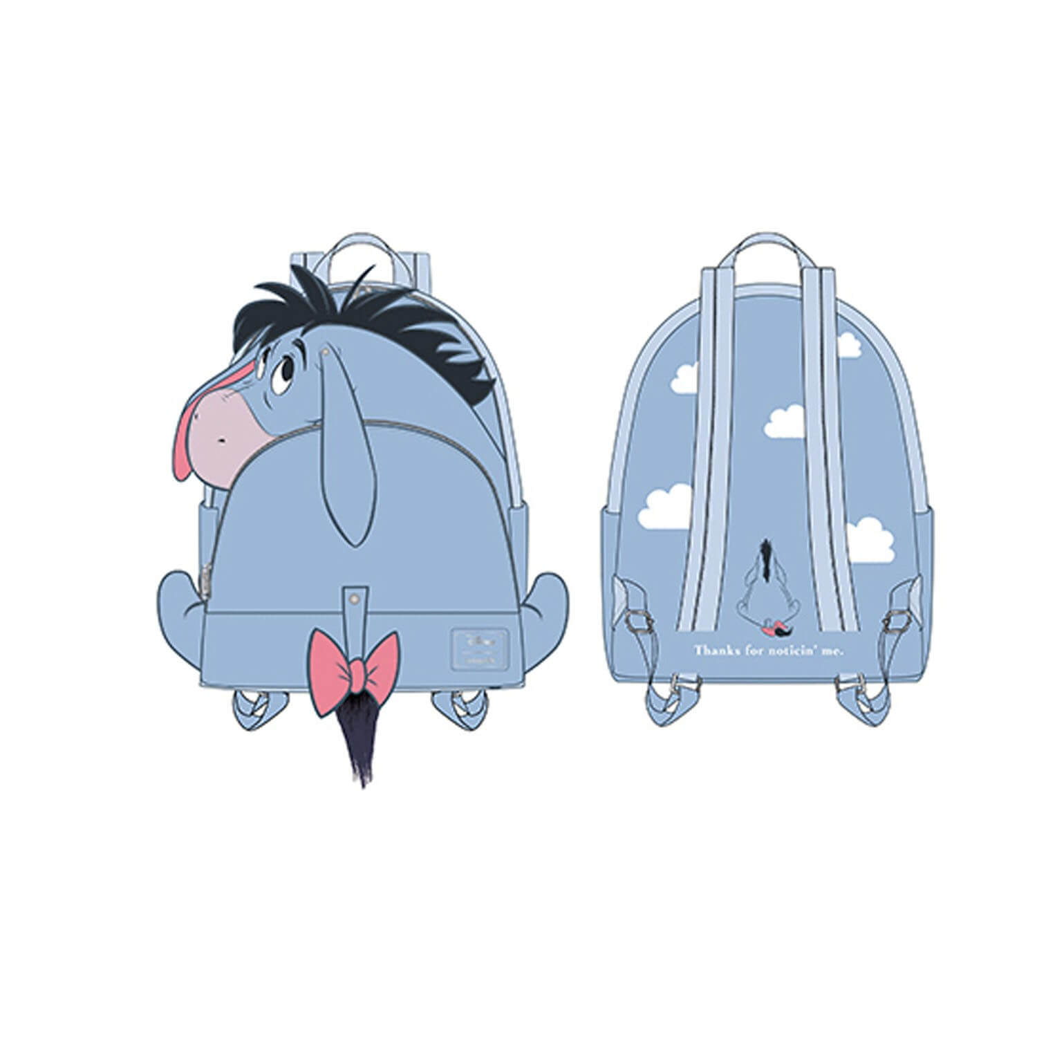 Mini Sac A Dos Disney - Bourriquet Eeyore Cosplay - Loungefly