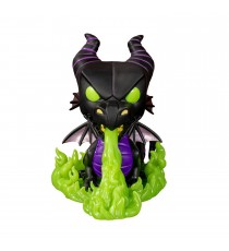 Figurine Disney Villains - Maleficent Dragon Gitd Metallic Exclu Pop 15cm