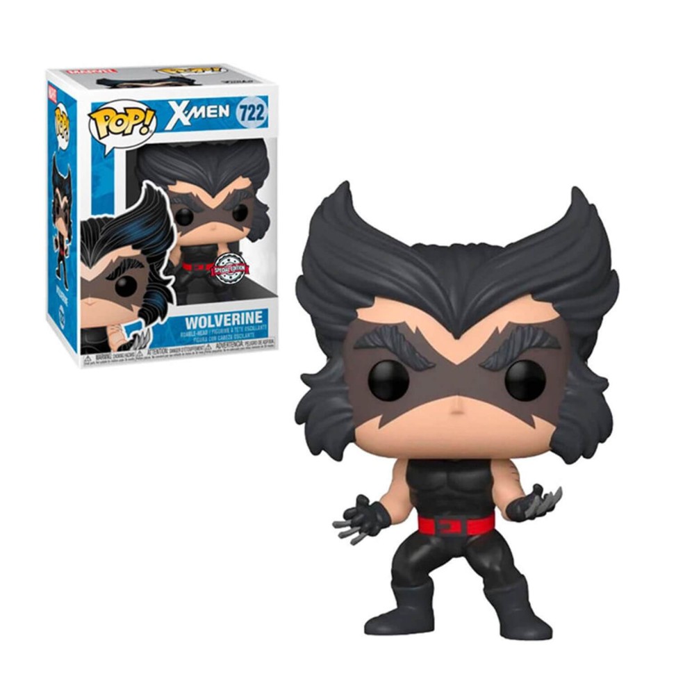 Figurine Marvel - Retro Wolverine Exclu Pop 10cm