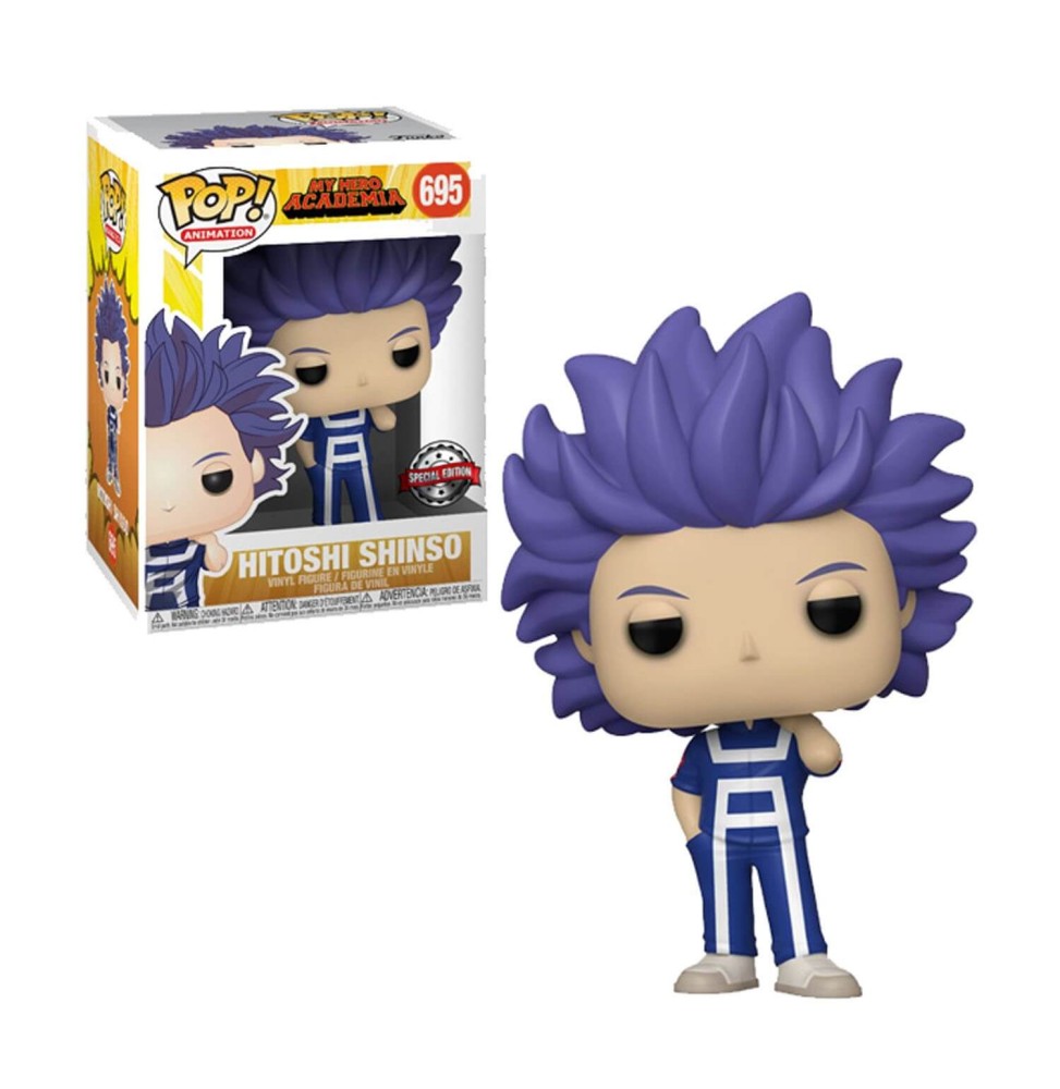 Figurine My Hero Academia - Hitoshi Shinso Exclu Pop 10cm