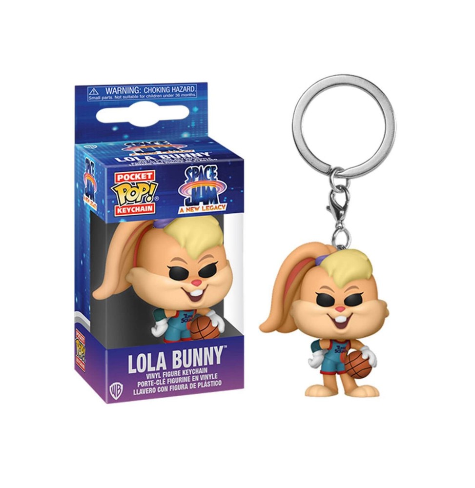 Porte Clé Space Jam 2 - Lola Bunny Pocket Pop 4cm