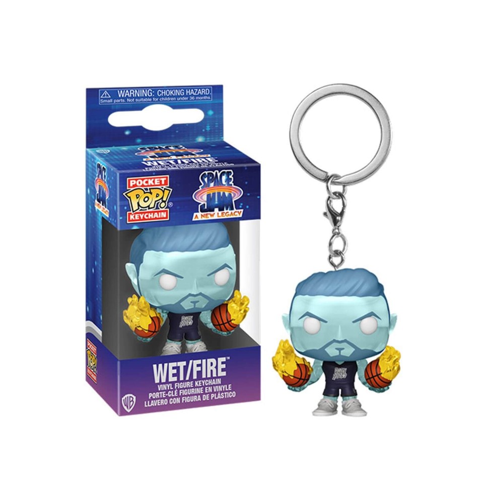 Porte Clé Space Jam 2 - Wet Fire Pocket Pop 4cm