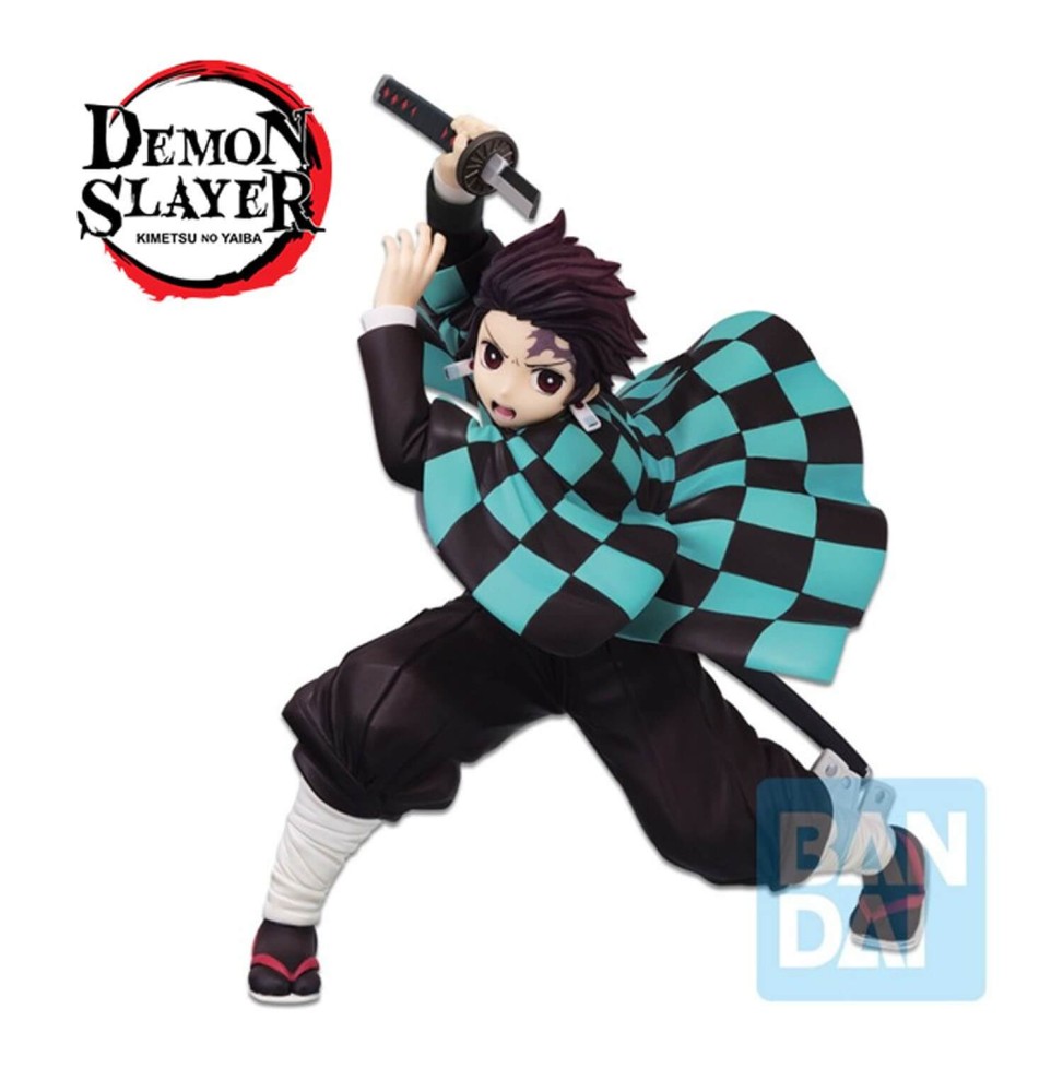 Figurine Demon Slayer Kimetsu No Yaiba - Tanjiro Kamado Ichibansho Unbreakable Heart And Sword 15cm