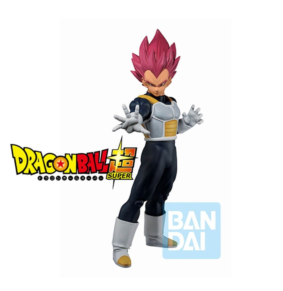 Figurine DBZ - Super Saiyan God Vegeta Back To The Film Ichibansho 24cm