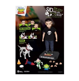 Figurine Disney Toy Story - Sid Phillips & Scud 21 cm