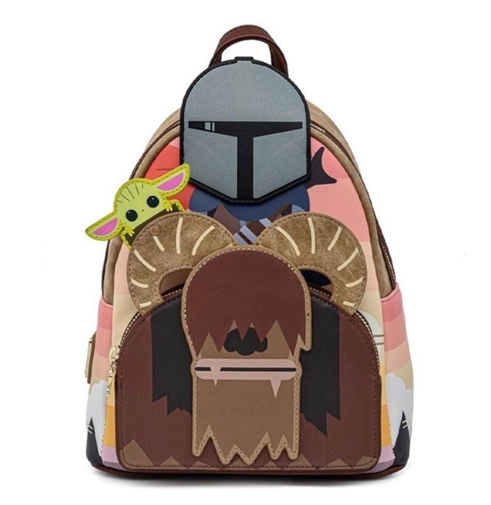 Mini Sac A Dos Star Wars - Mandalorian Bantha Ride