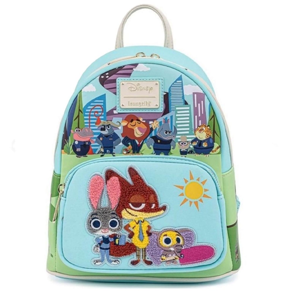 Mini Sac A Dos Disney - Zootopia Chibi Group