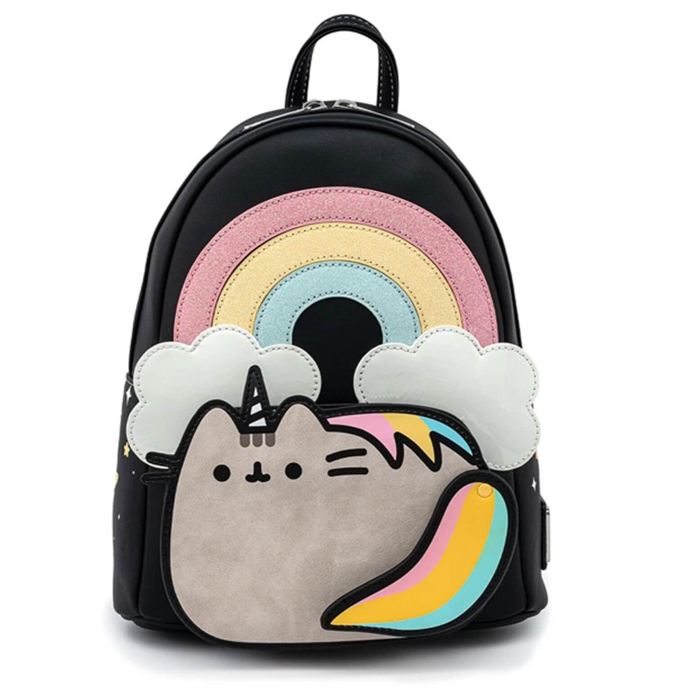 Mini Sac A Dos Pusheen - Rainbow Unicorn