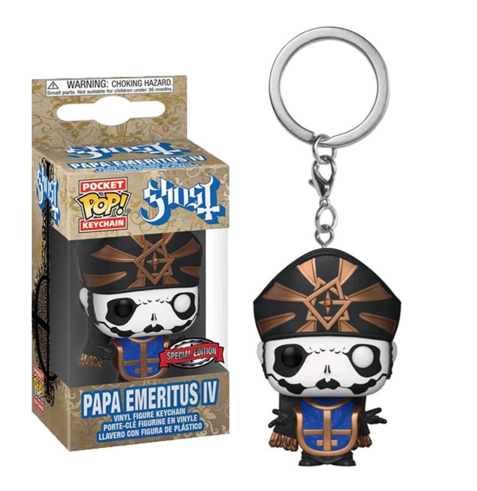 Porte Clé Ghost - Papa Emeritus IV Pocket Pop 4cm