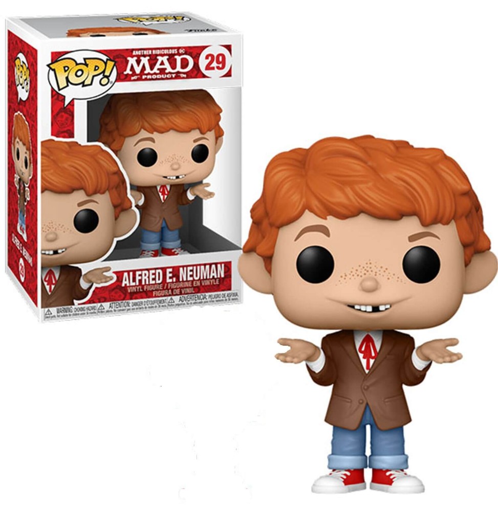 Figurine Mad - Alfred Neuman Pop 10 cm